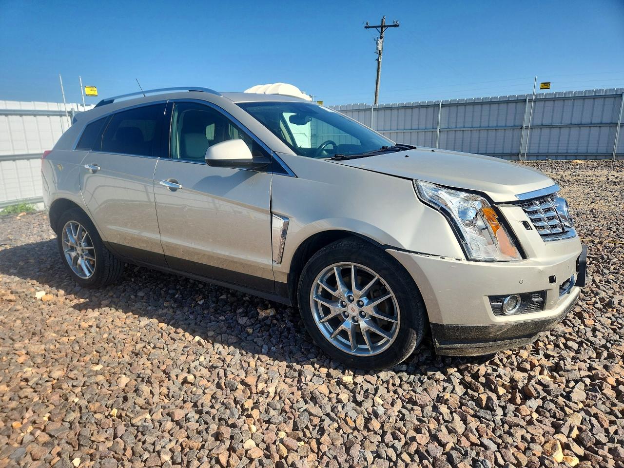 2013 Cadillac Srx Performance Collection Бежевый vin: 3GYFNHE38DS557308