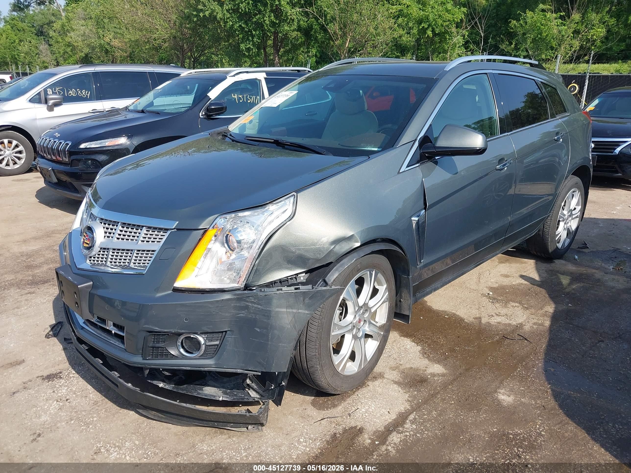 2013 Cadillac Srx Performance Collection Gray vin: 3GYFNHE38DS558104