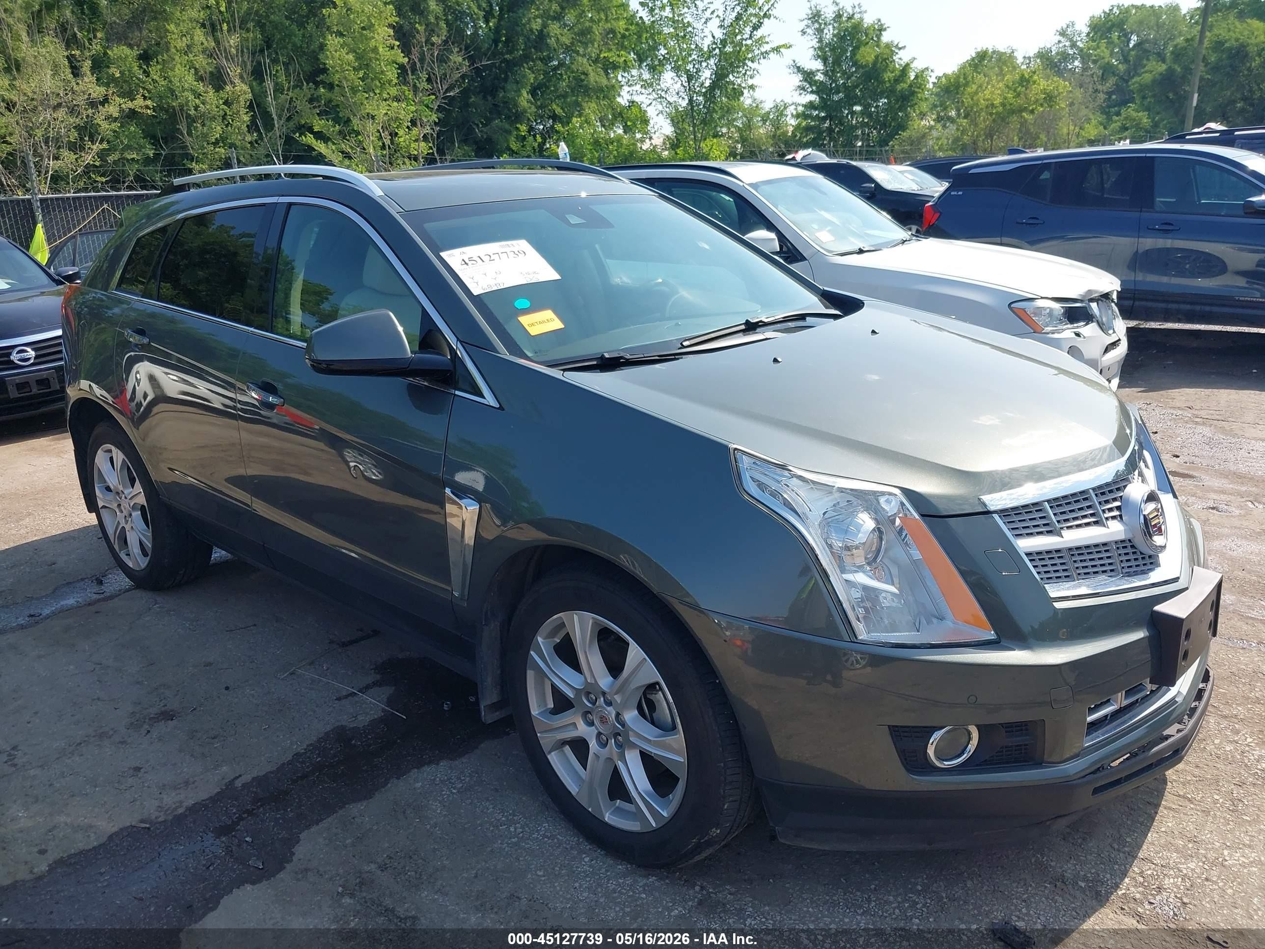 2013 Cadillac Srx Performance Collection Gray vin: 3GYFNHE38DS558104