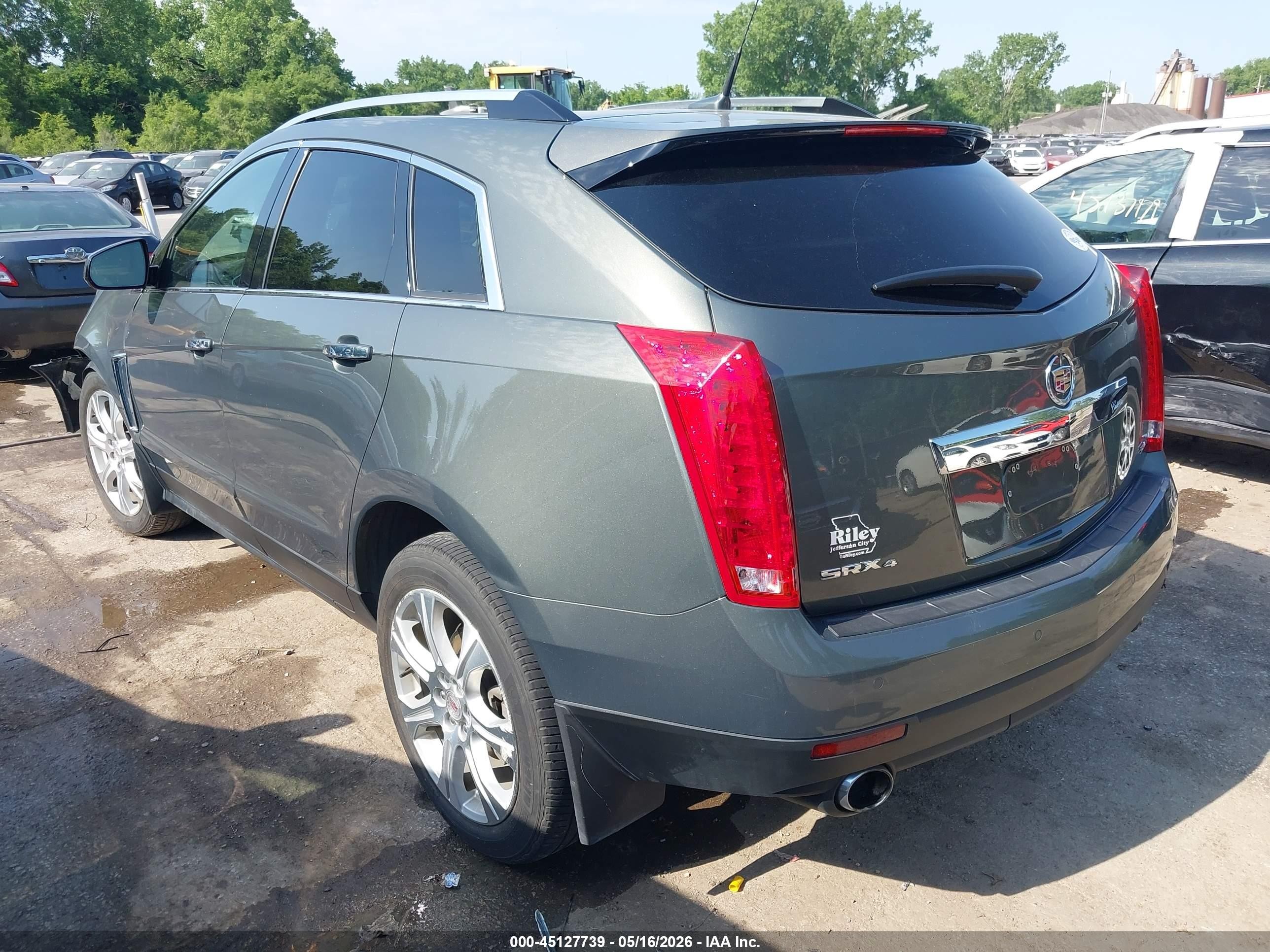 2013 Cadillac Srx Performance Collection Gray vin: 3GYFNHE38DS558104