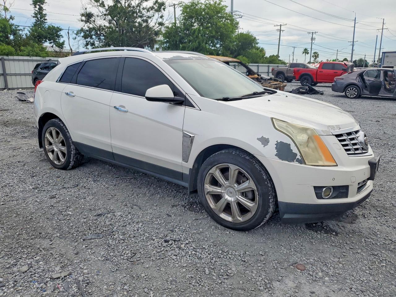2013 Cadillac Srx Performance Collection White vin: 3GYFNHE39DS538959