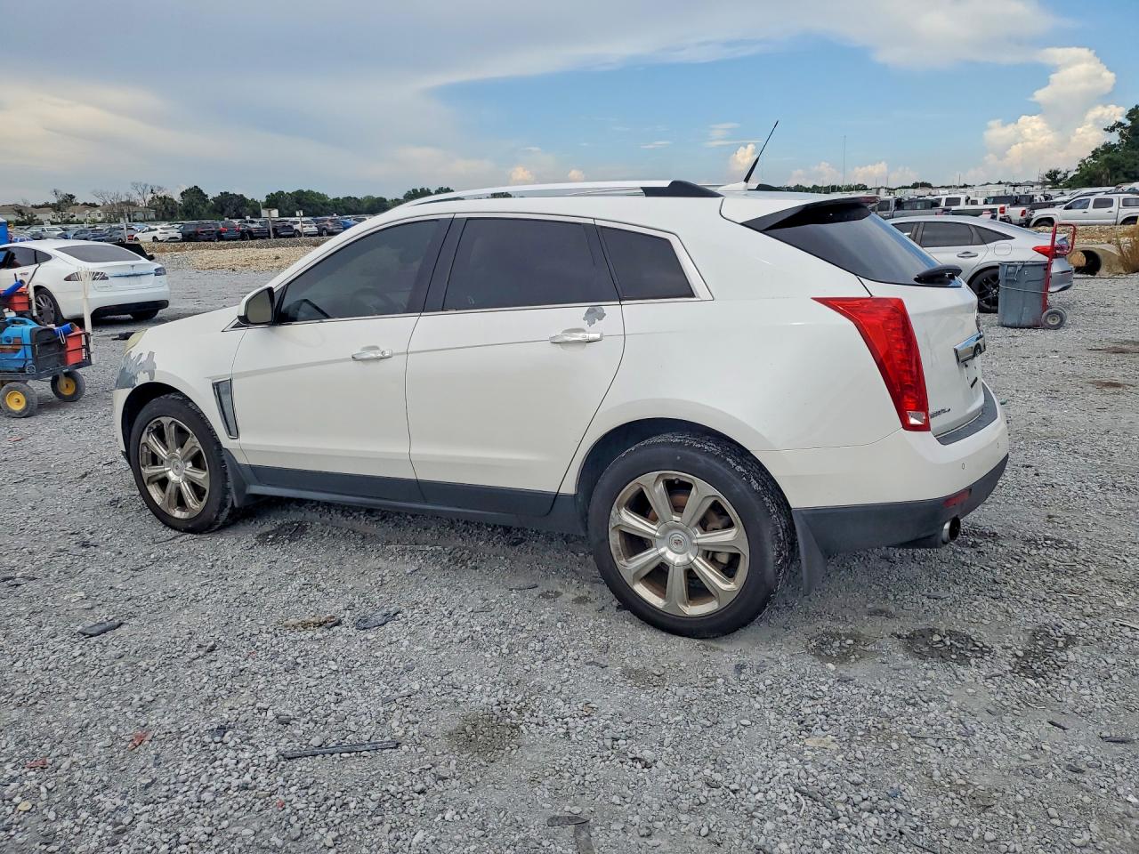 2013 Cadillac Srx Performance Collection White vin: 3GYFNHE39DS538959