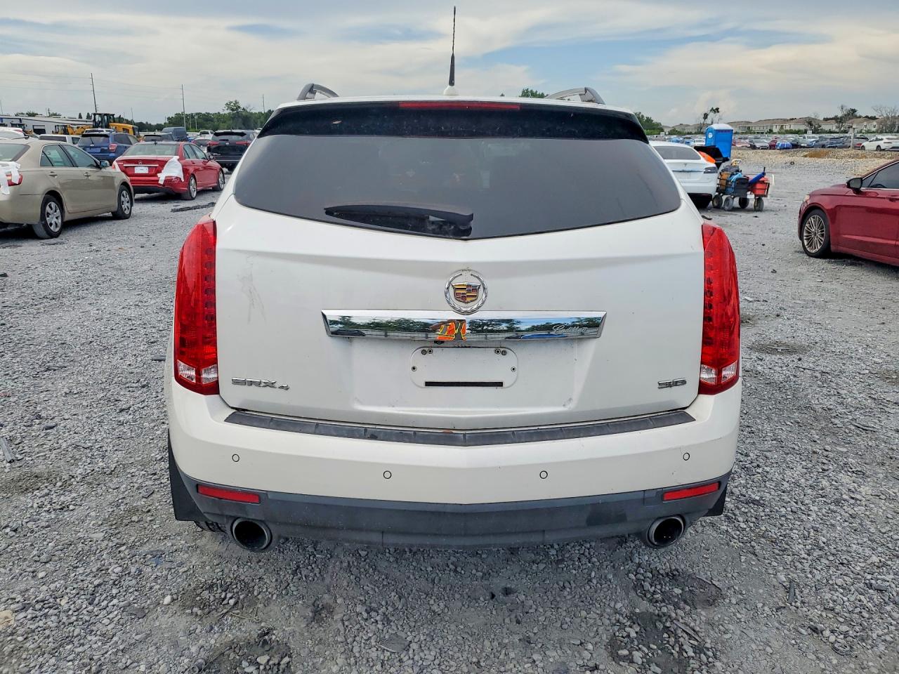2013 Cadillac Srx Performance Collection White vin: 3GYFNHE39DS538959