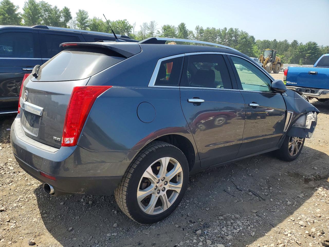 2013 Cadillac Srx Premium Collection Charcoal vin: 3GYFNJE30DS528036