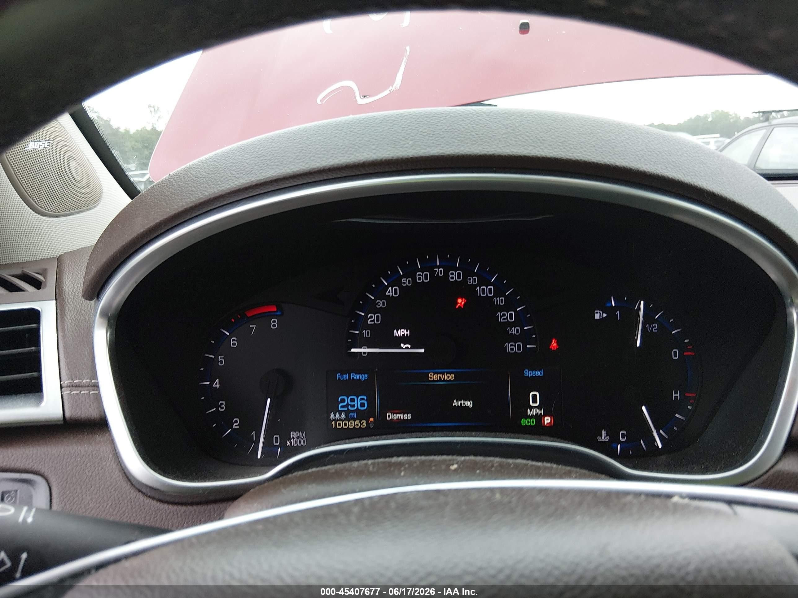 2013 Cadillac Srx Premium Collection Red vin: 3GYFNJE30DS553633