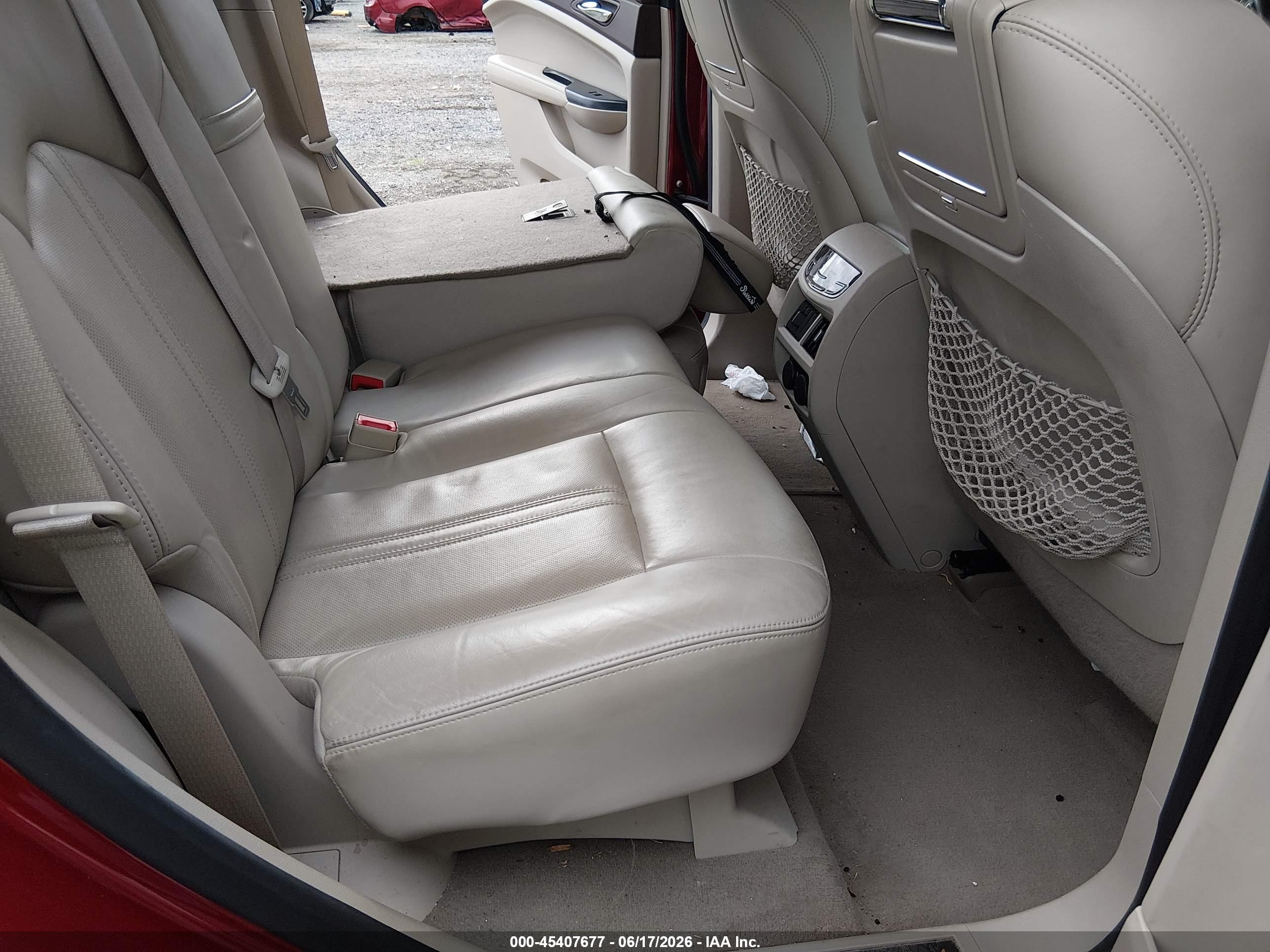 2013 Cadillac Srx Premium Collection Red vin: 3GYFNJE30DS553633