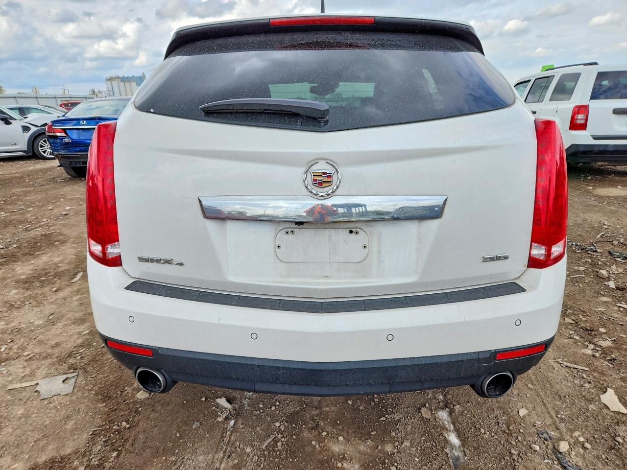 2013 Cadillac Srx Premium Collection Белый vin: 3GYFNJE30DS625785