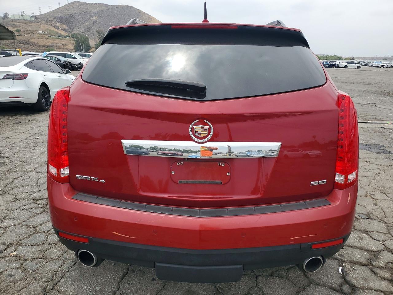 2013 Cadillac Srx Premium Collection Red vin: 3GYFNJE31DS518048