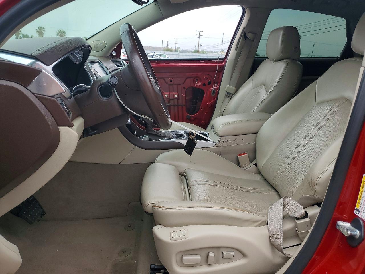 2013 Cadillac Srx Premium Collection Red vin: 3GYFNJE31DS518048