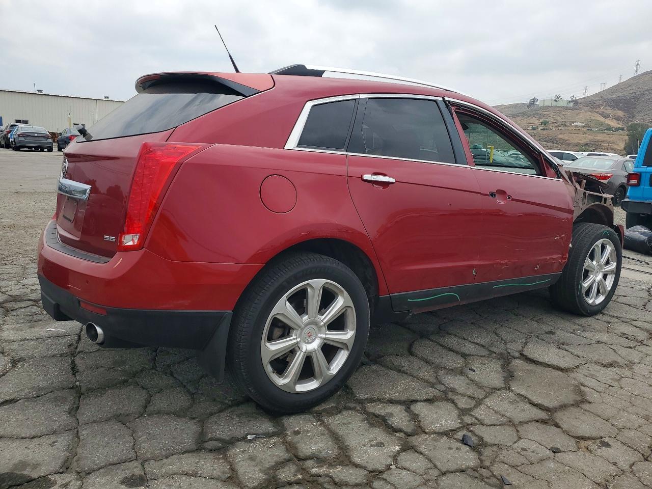 2013 Cadillac Srx Premium Collection Red vin: 3GYFNJE31DS518048