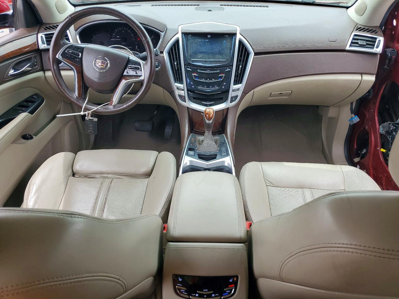 2013 Cadillac Srx Premium Collection Red vin: 3GYFNJE31DS518048