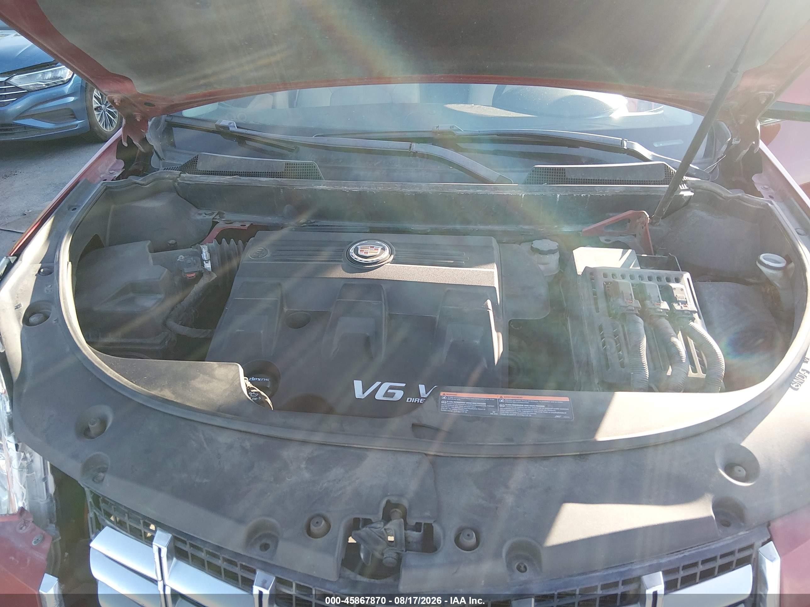 2013 Cadillac Srx Premium Collection Бордовый vin: 3GYFNJE31DS653921