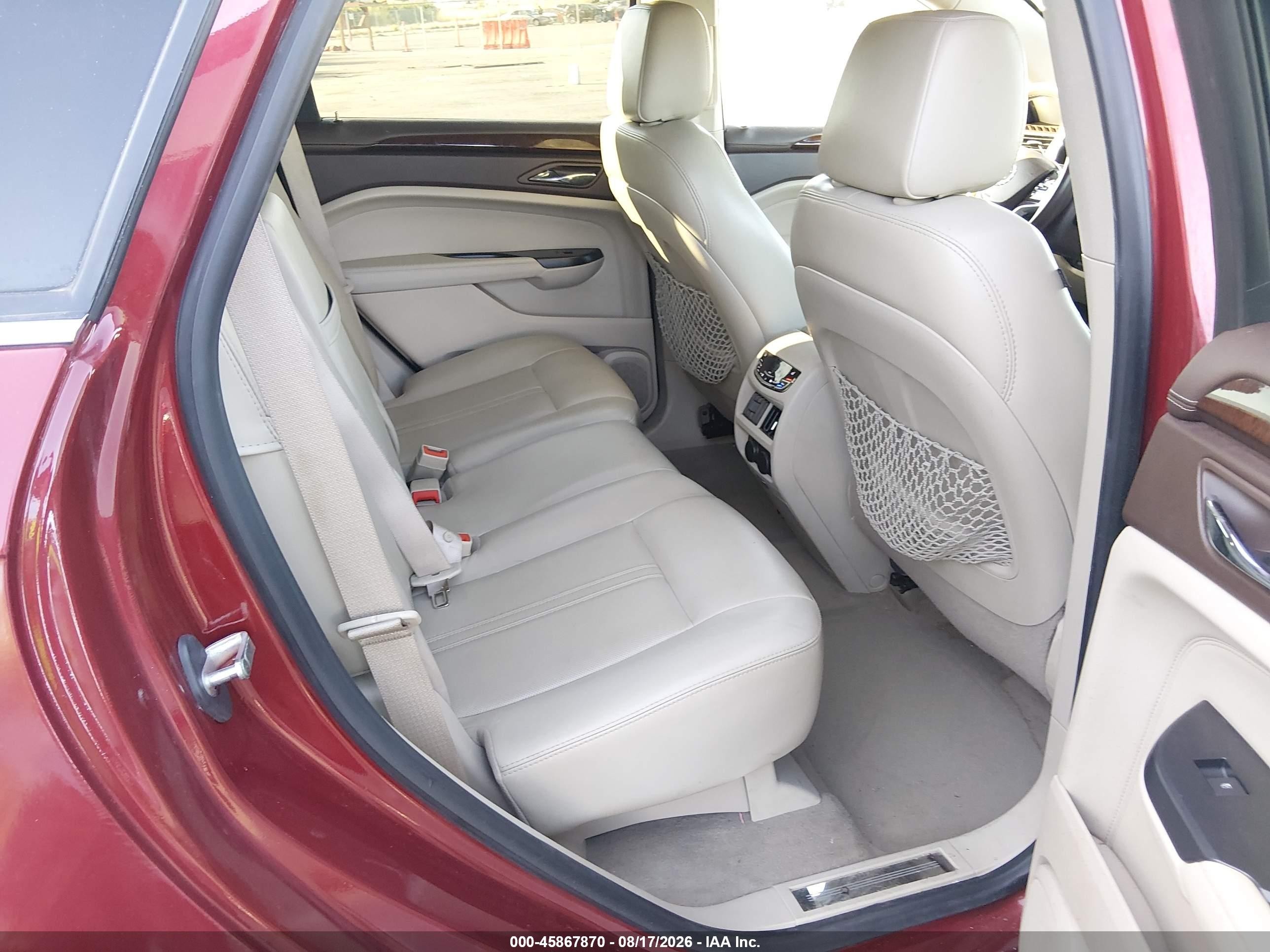 2013 Cadillac Srx Premium Collection Бордовый vin: 3GYFNJE31DS653921