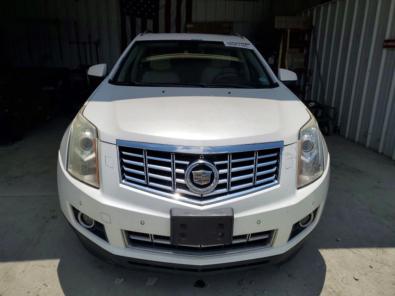 2013 Cadillac Srx Premium Collection White vin: 3GYFNJE32DS517832