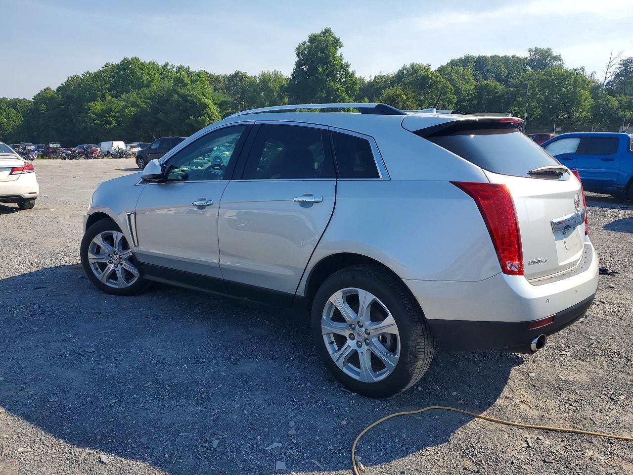 2013 Cadillac Srx Premium Silver vin: 3GYFNJE33DS647523