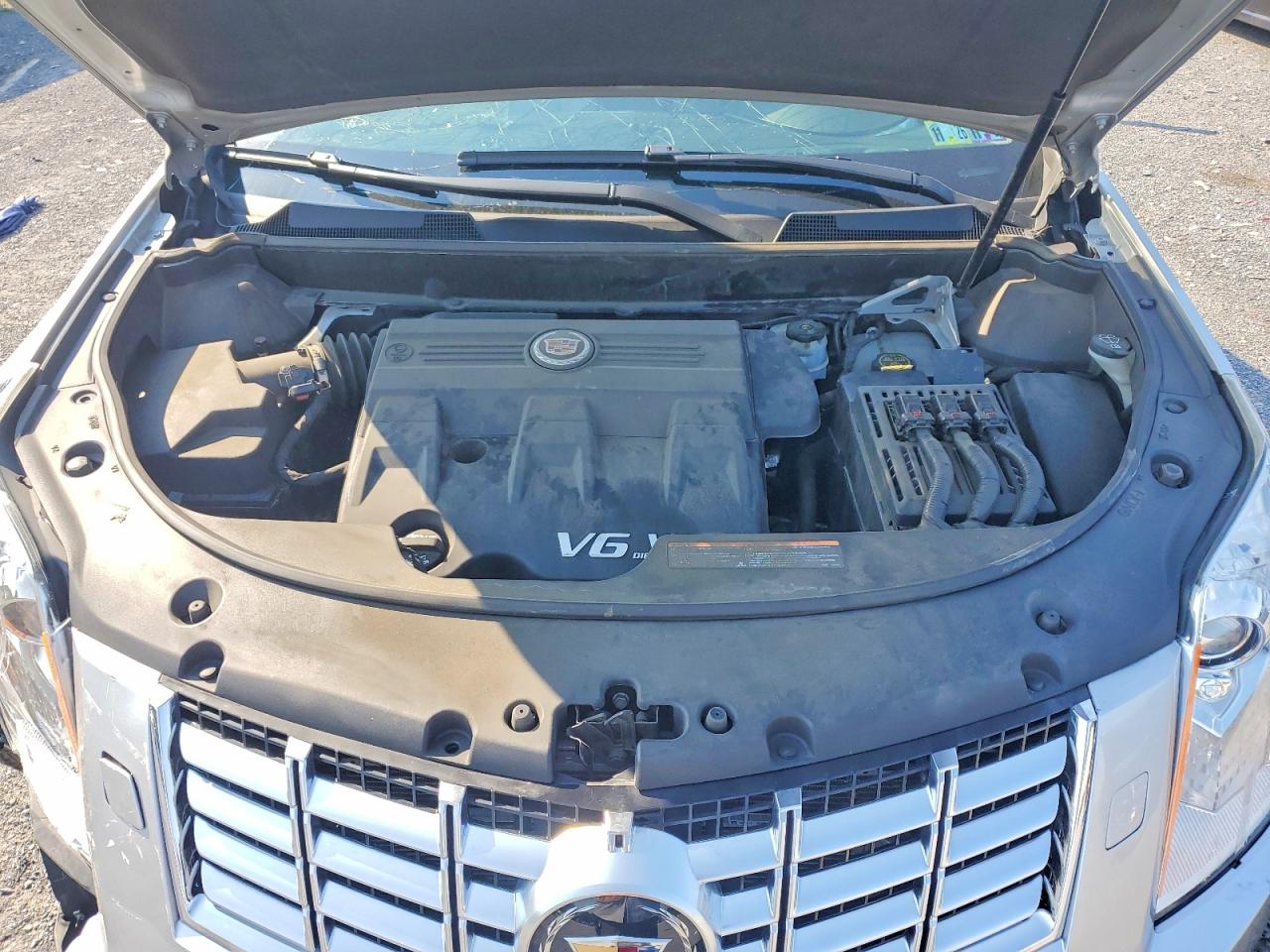 2013 Cadillac Srx Premium Silver vin: 3GYFNJE33DS647523
