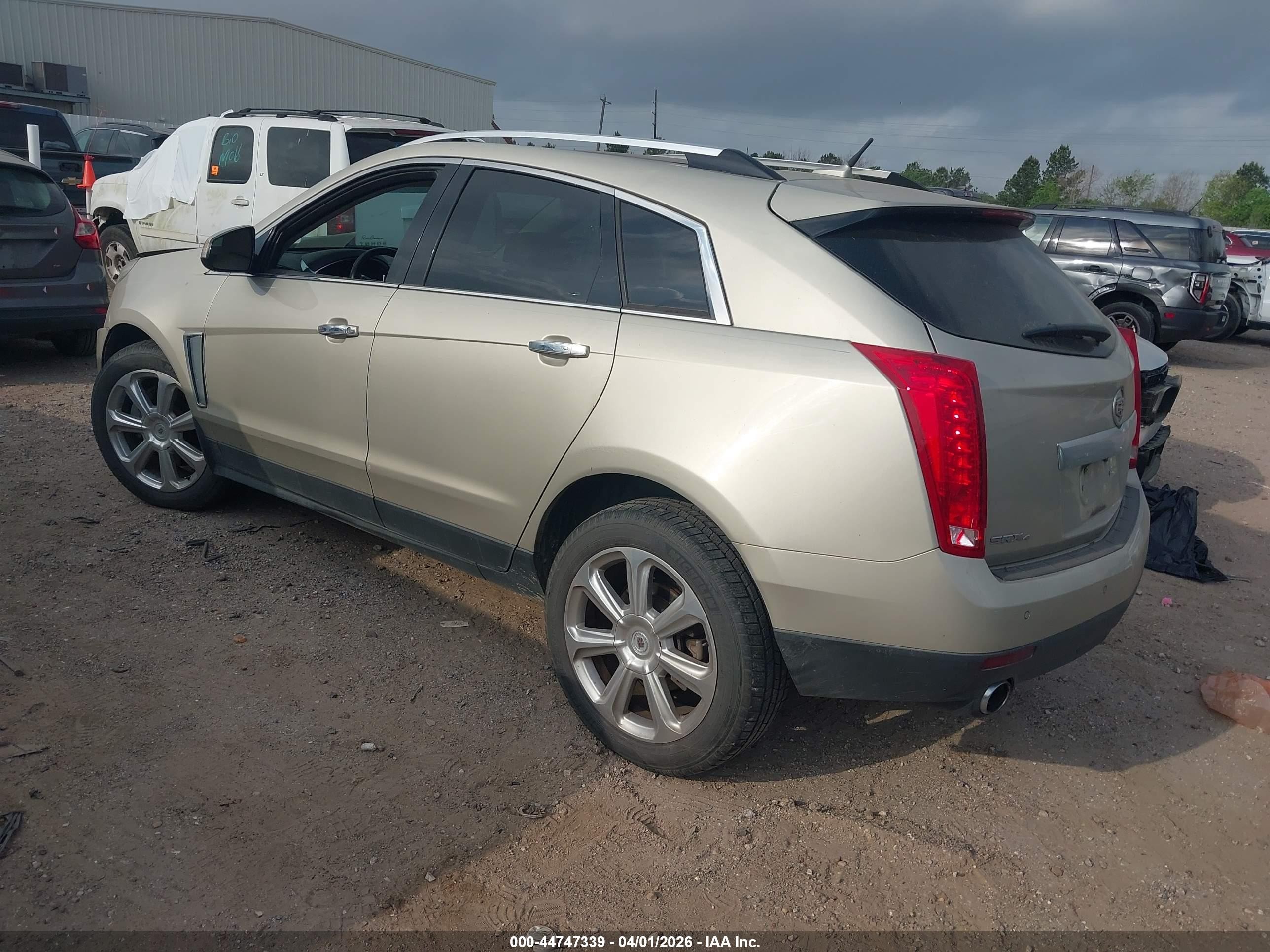 2013 Cadillac Srx Premium Collection Silver vin: 3GYFNJE34DS531814