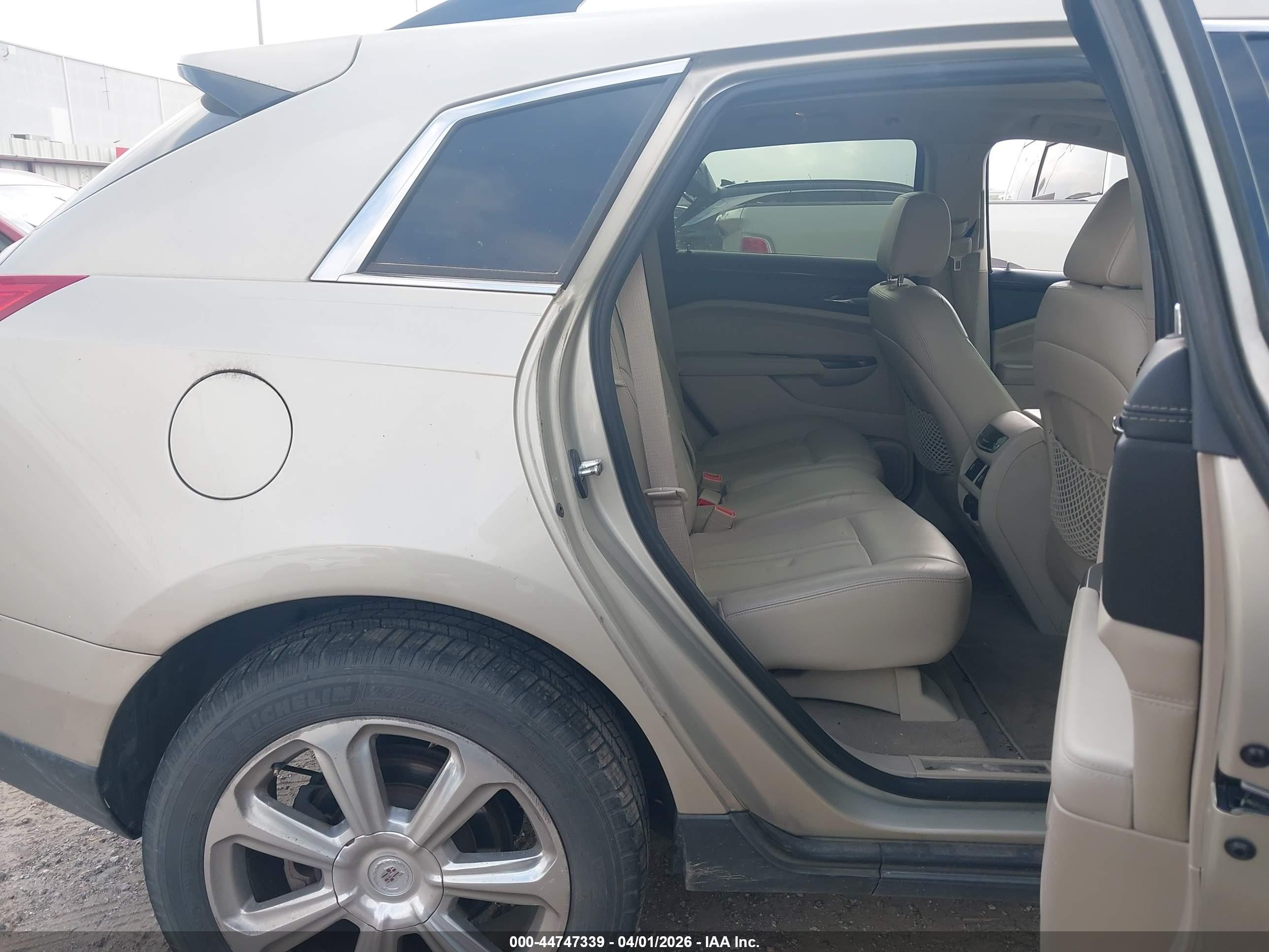 2013 Cadillac Srx Premium Collection Silver vin: 3GYFNJE34DS531814