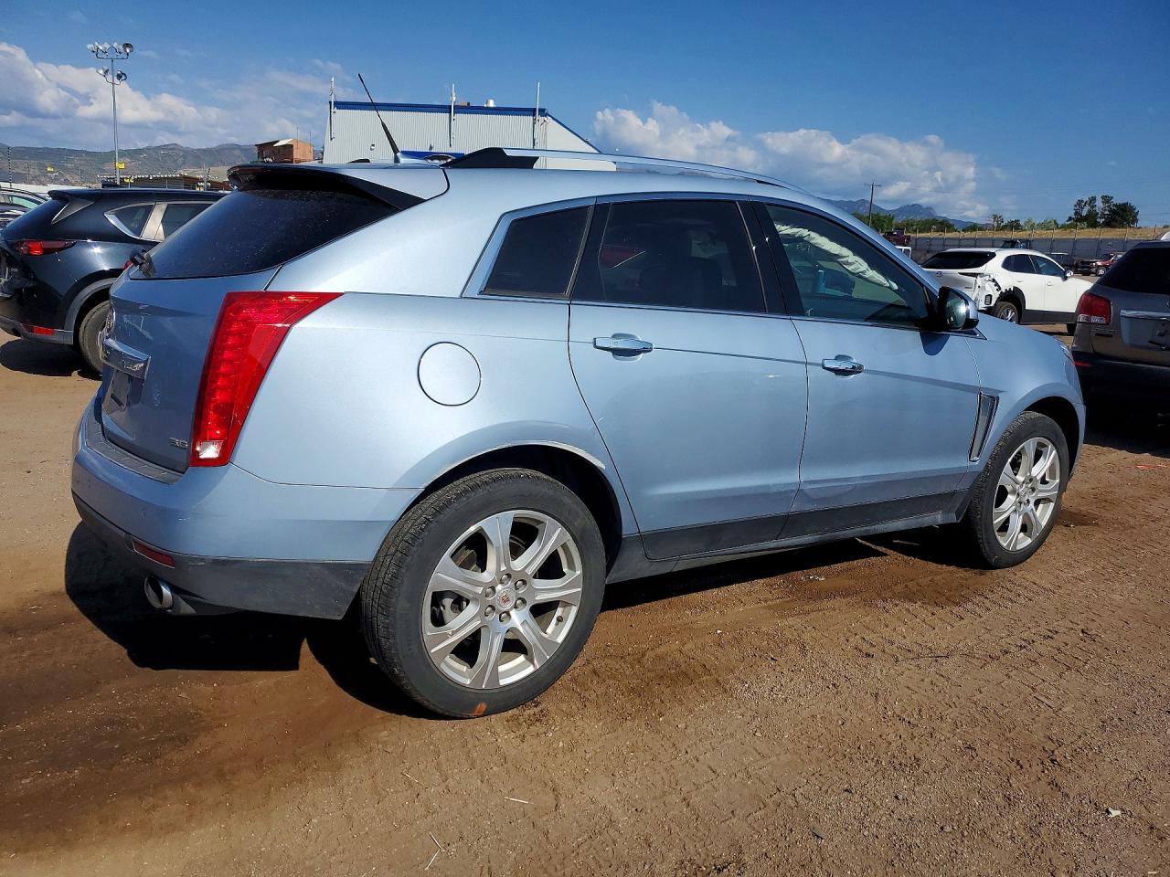 2013 Cadillac Srx Premium Collection Синий vin: 3GYFNJE34DS540433