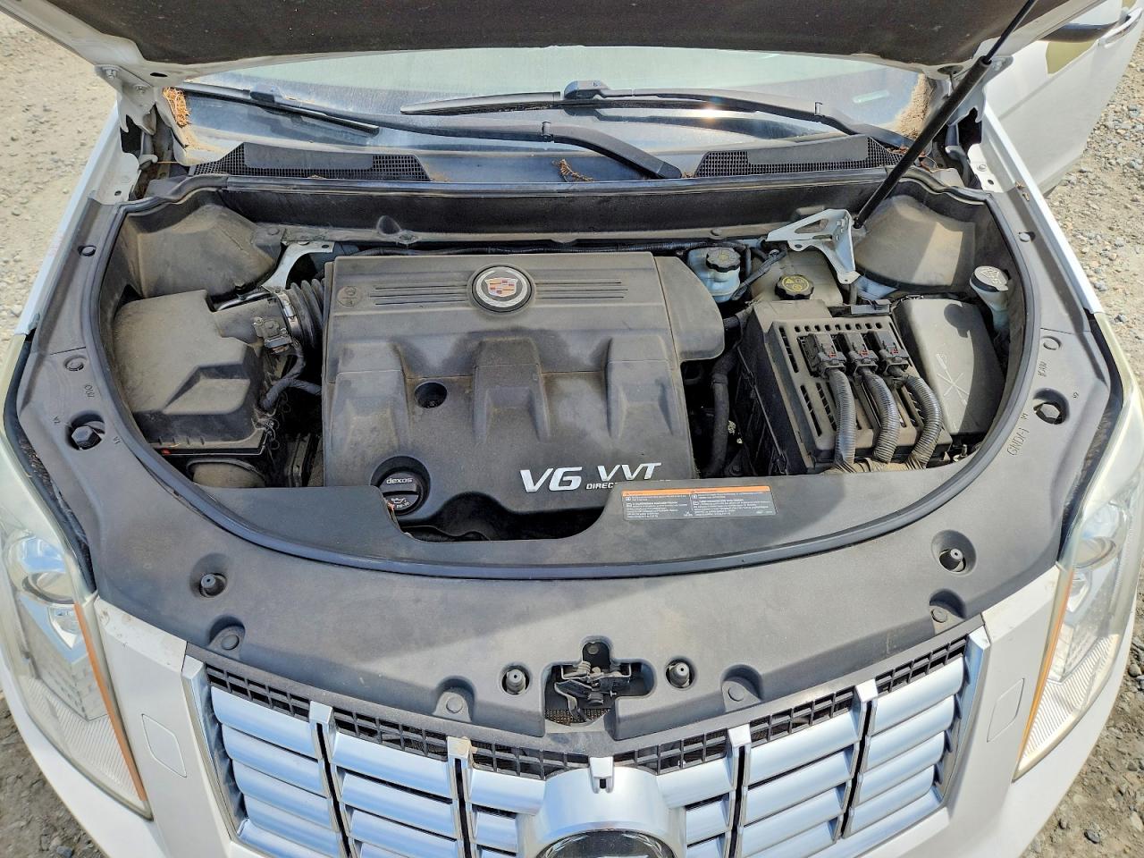 2013 Cadillac Srx Premium Collection White vin: 3GYFNJE34DS561881
