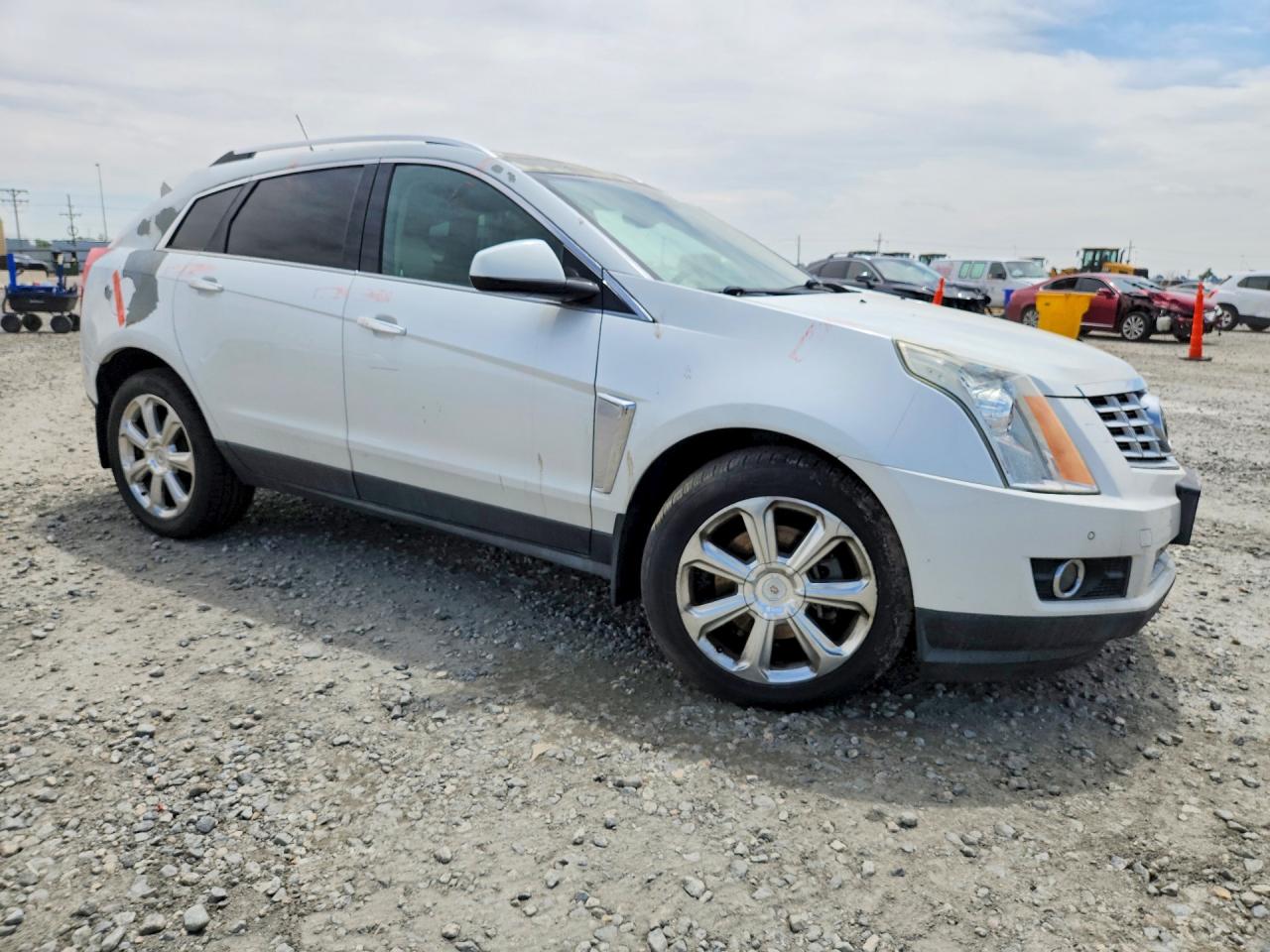2013 Cadillac Srx Premium Collection White vin: 3GYFNJE34DS561881