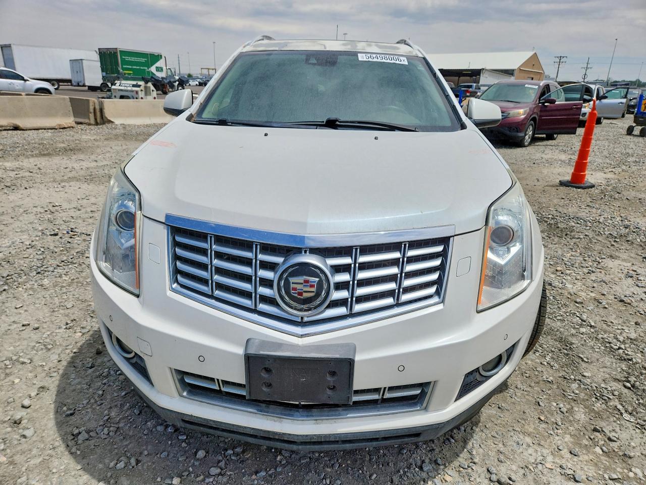2013 Cadillac Srx Premium Collection White vin: 3GYFNJE34DS561881