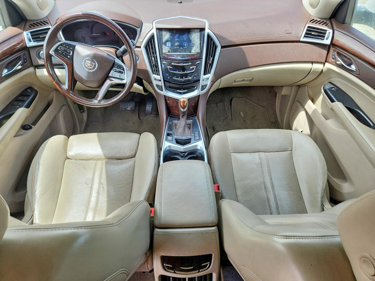 2013 Cadillac Srx Premium Collection White vin: 3GYFNJE34DS561881