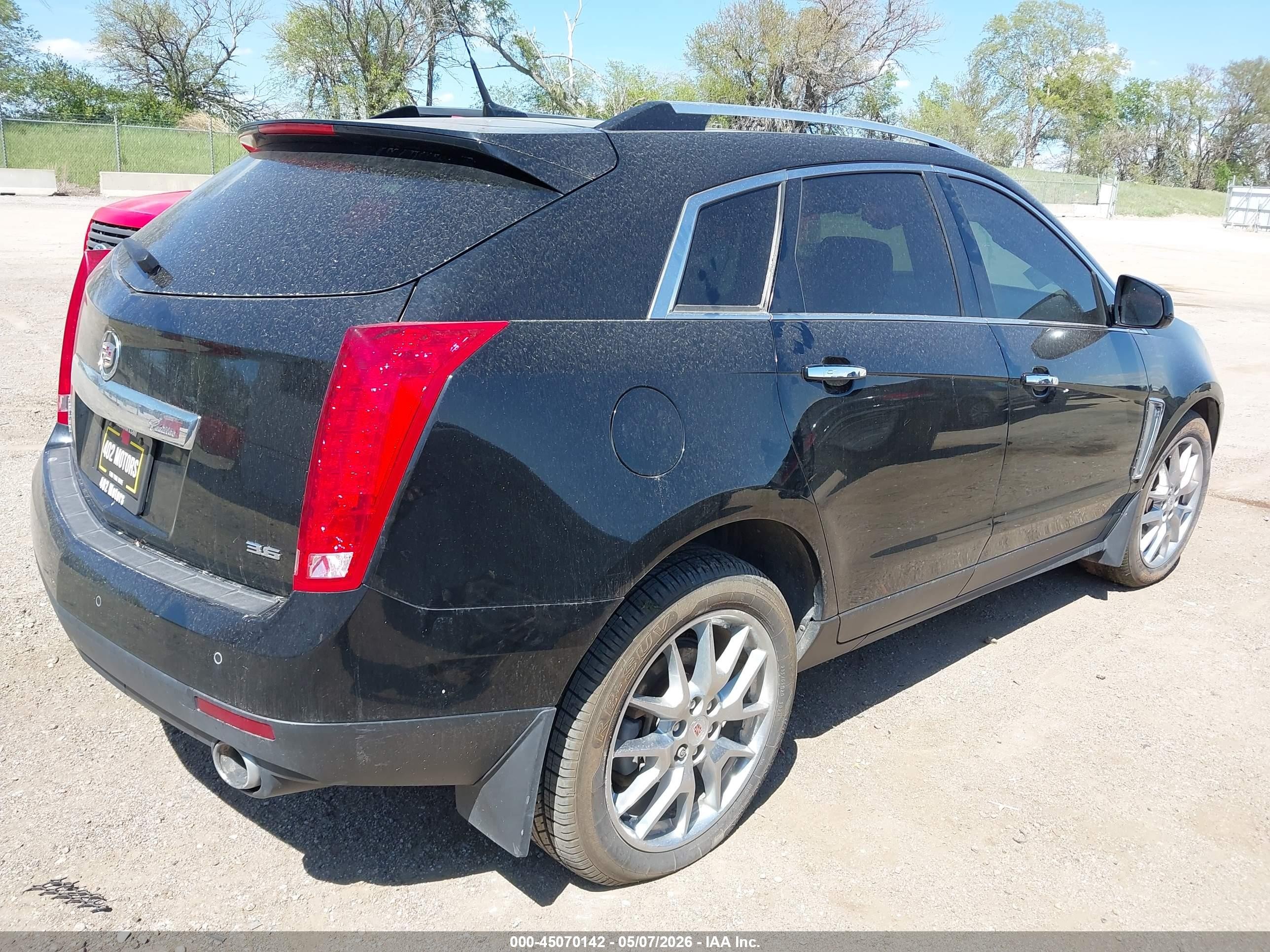 2013 Cadillac Srx Premium Collection Black vin: 3GYFNJE34DS573562