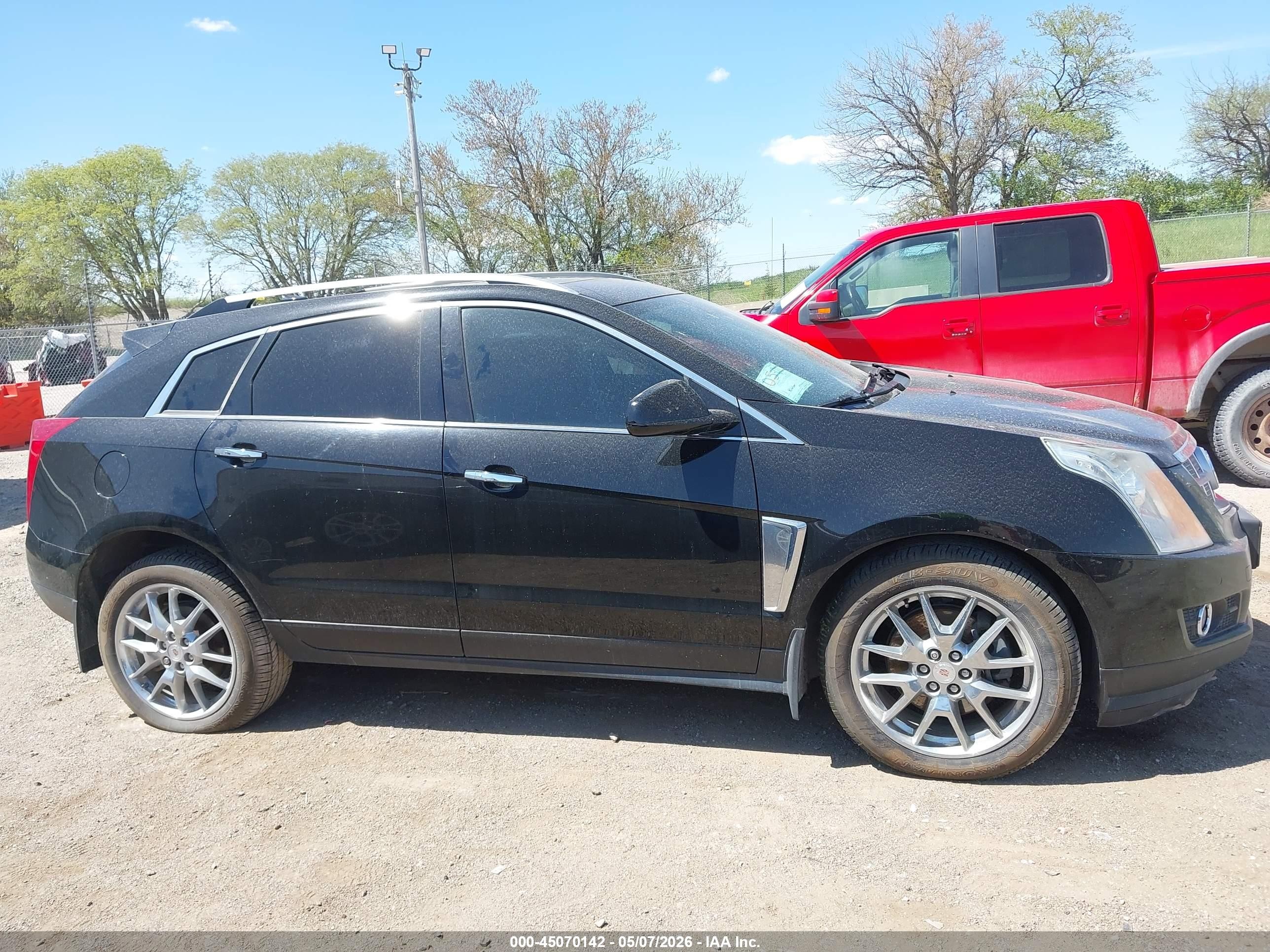 2013 Cadillac Srx Premium Collection Black vin: 3GYFNJE34DS573562