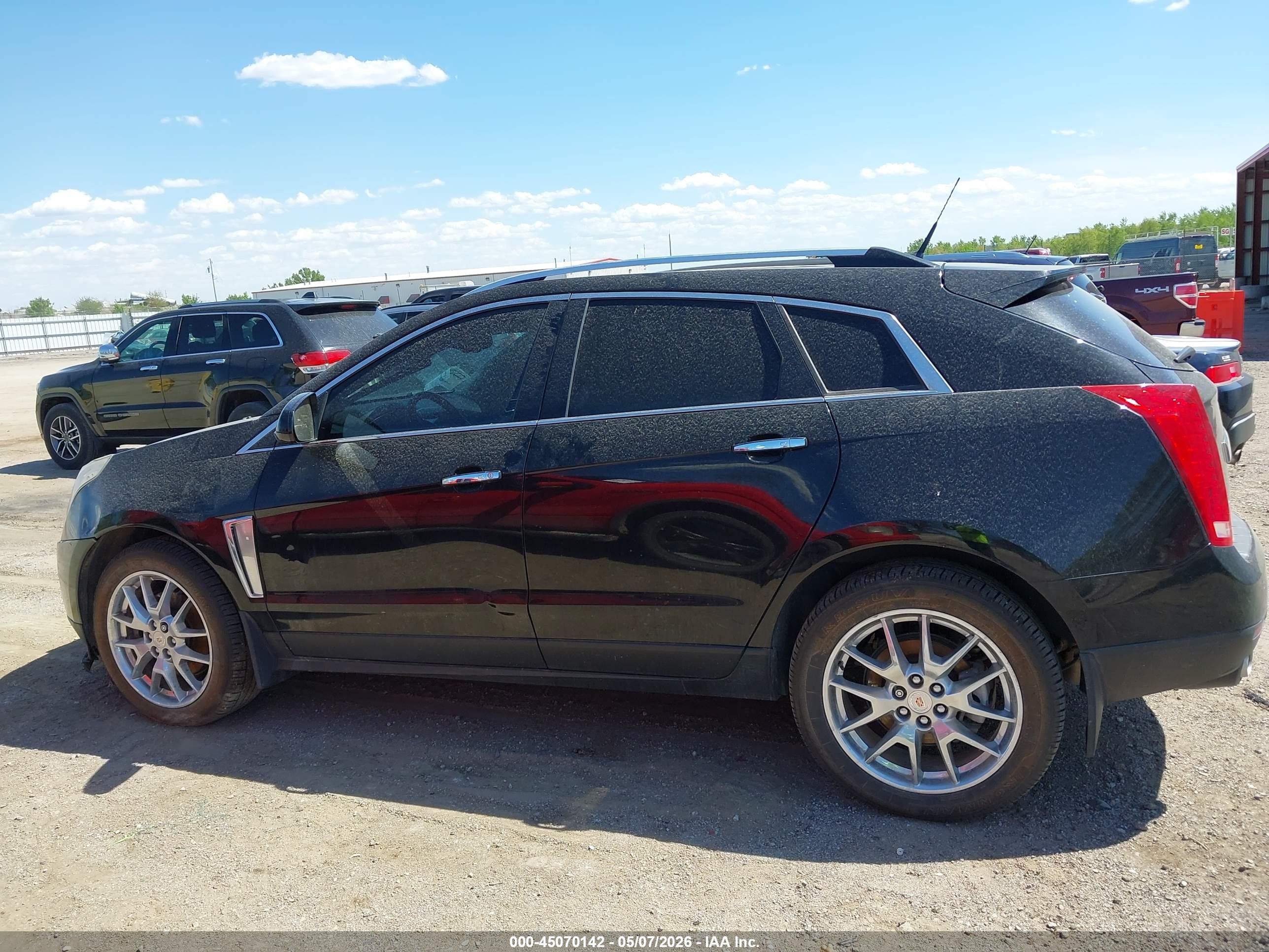 2013 Cadillac Srx Premium Collection Black vin: 3GYFNJE34DS573562