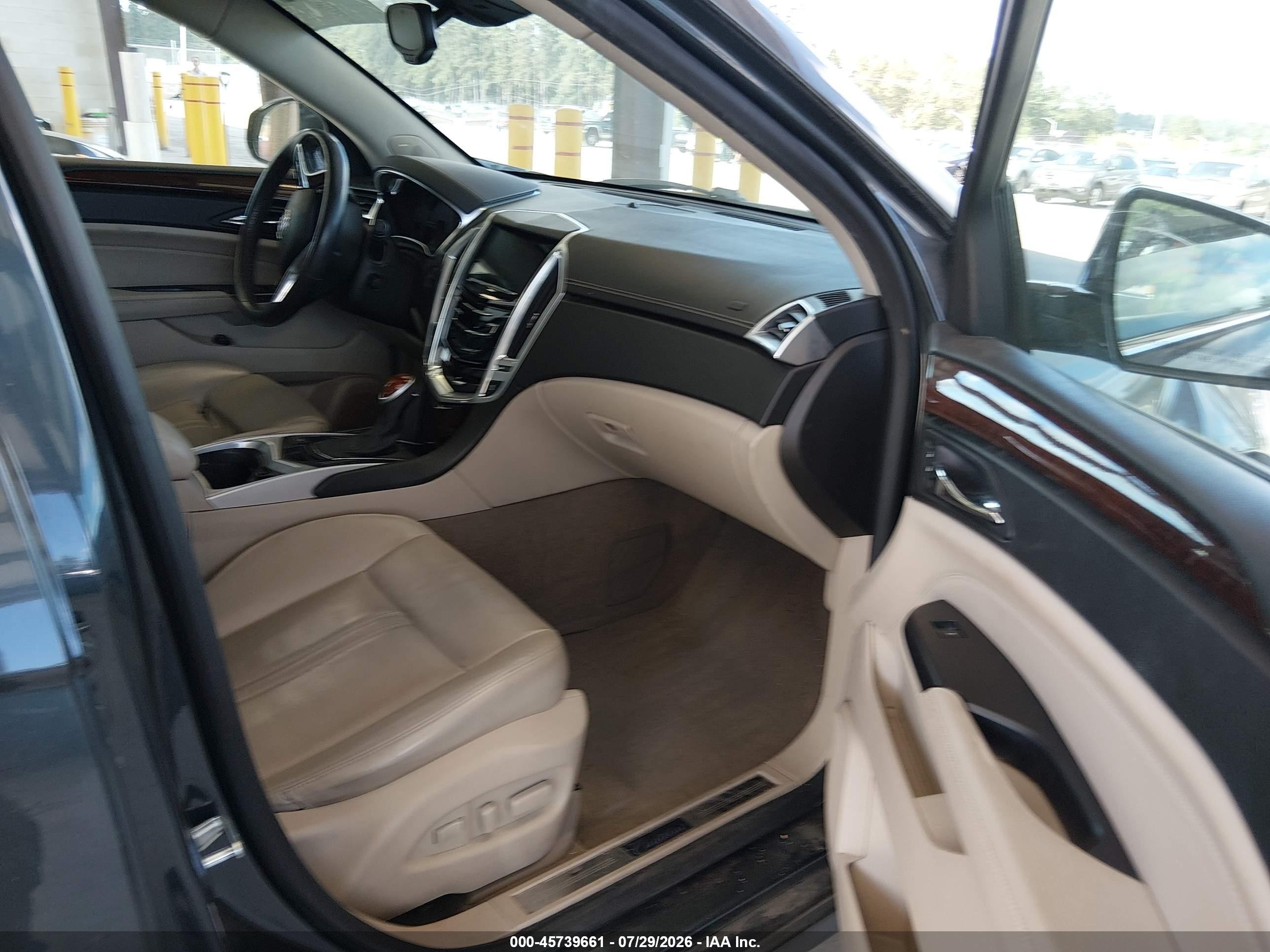 2013 Cadillac Srx Premium Collection Blue vin: 3GYFNJE34DS577028