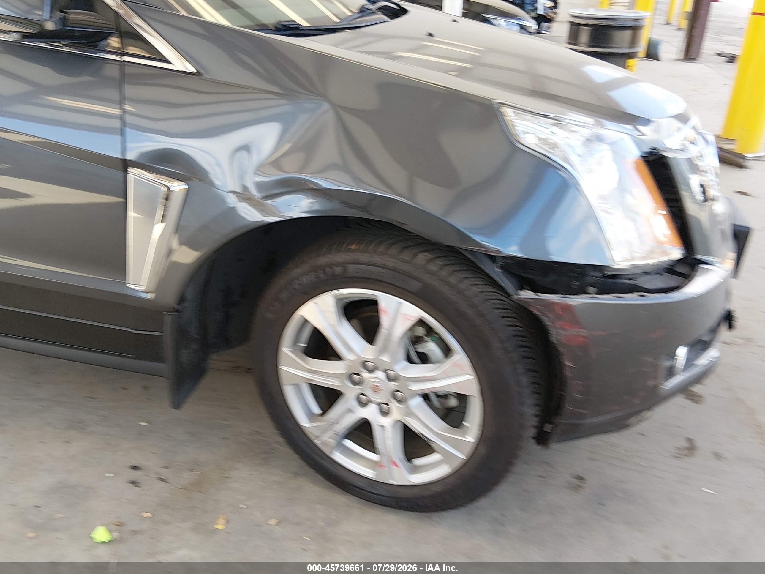 2013 Cadillac Srx Premium Collection Blue vin: 3GYFNJE34DS577028