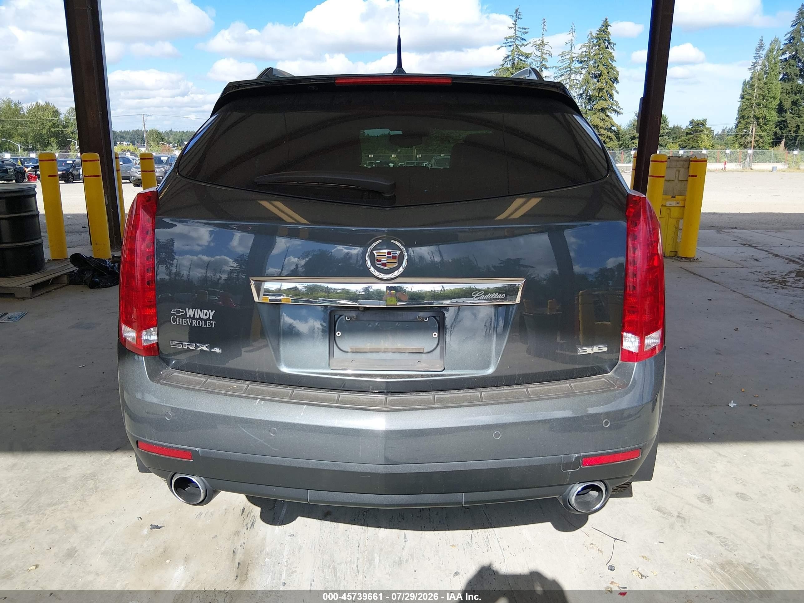 2013 Cadillac Srx Premium Collection Blue vin: 3GYFNJE34DS577028