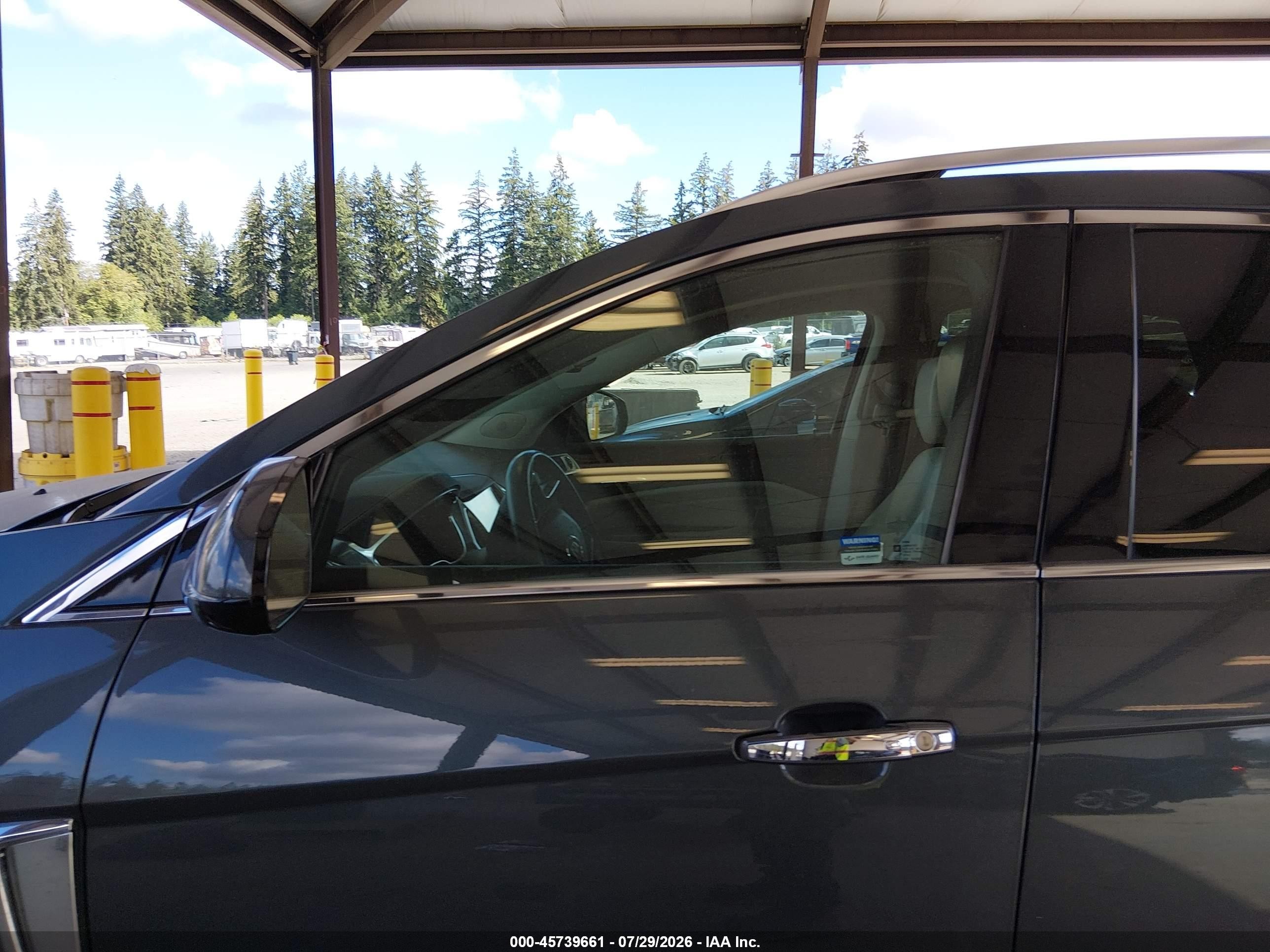 2013 Cadillac Srx Premium Collection Blue vin: 3GYFNJE34DS577028
