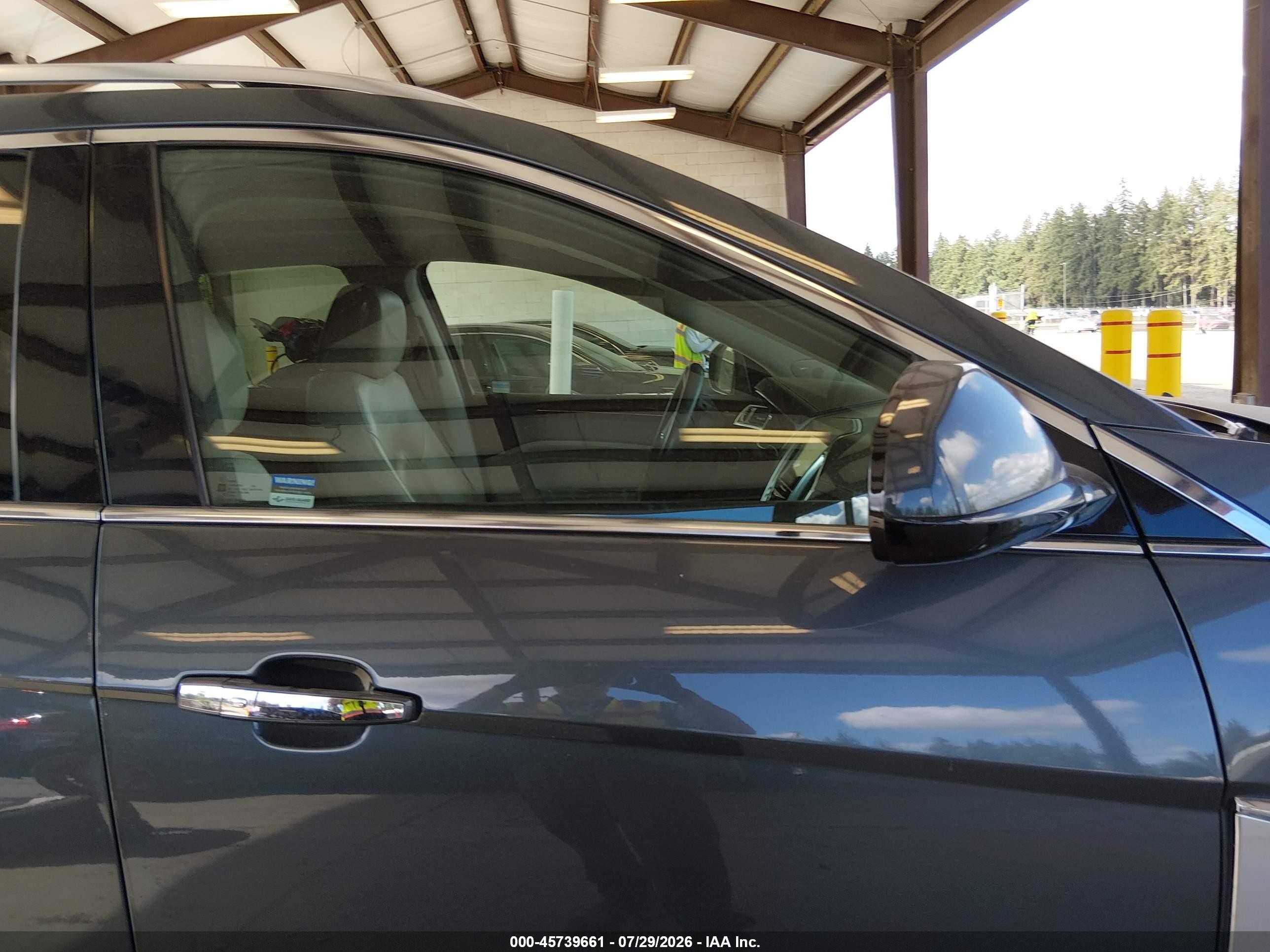 2013 Cadillac Srx Premium Collection Blue vin: 3GYFNJE34DS577028