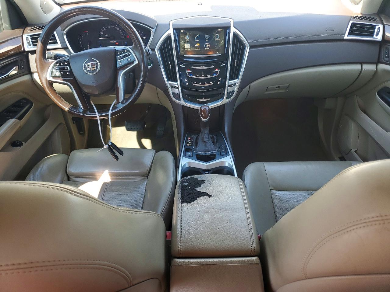 2013 Cadillac Srx Premium Collection White vin: 3GYFNJE34DS632335