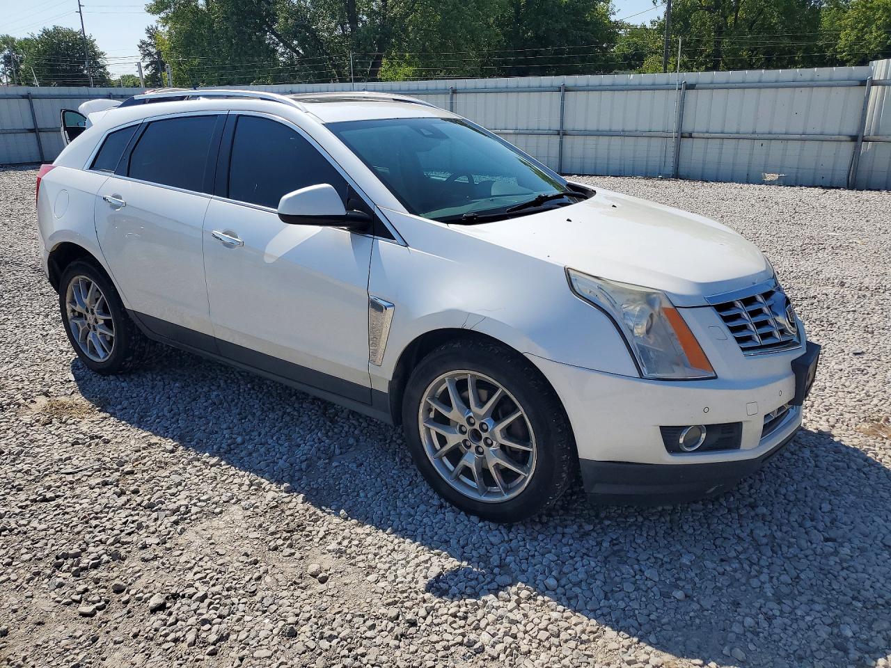 2013 Cadillac Srx Premium Collection White vin: 3GYFNJE34DS632335