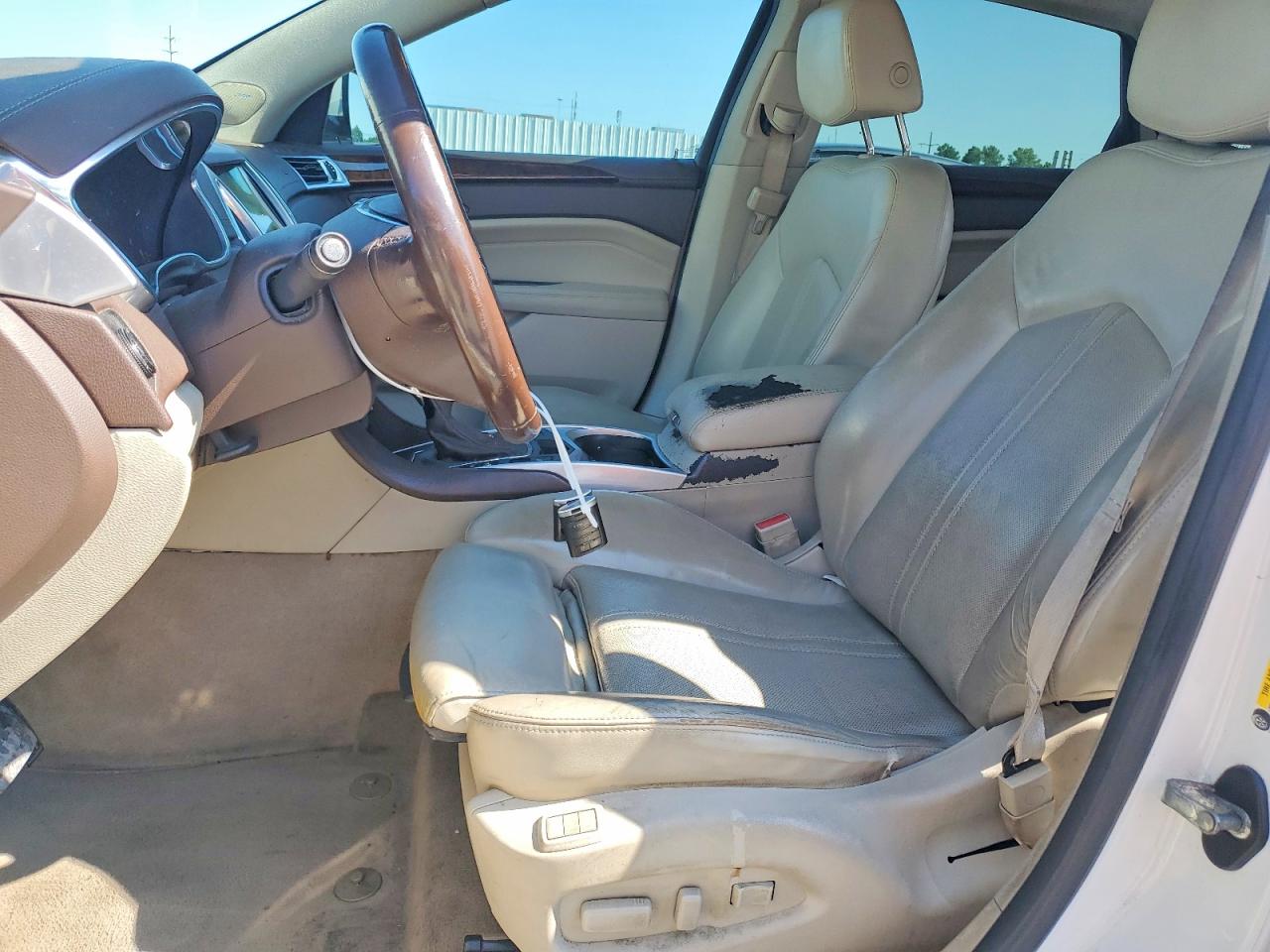 2013 Cadillac Srx Premium Collection White vin: 3GYFNJE34DS632335