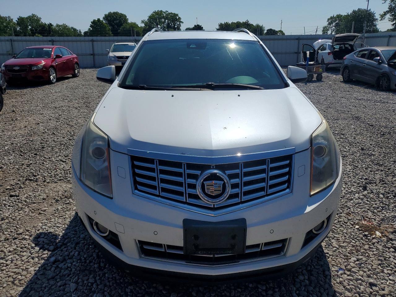 2013 Cadillac Srx Premium Collection White vin: 3GYFNJE34DS632335