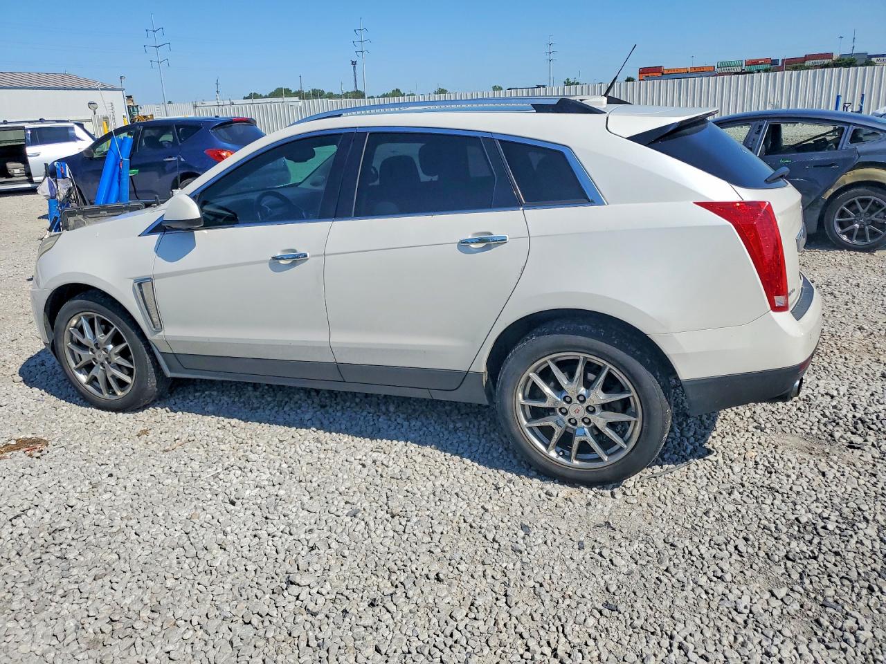 2013 Cadillac Srx Premium Collection White vin: 3GYFNJE34DS632335