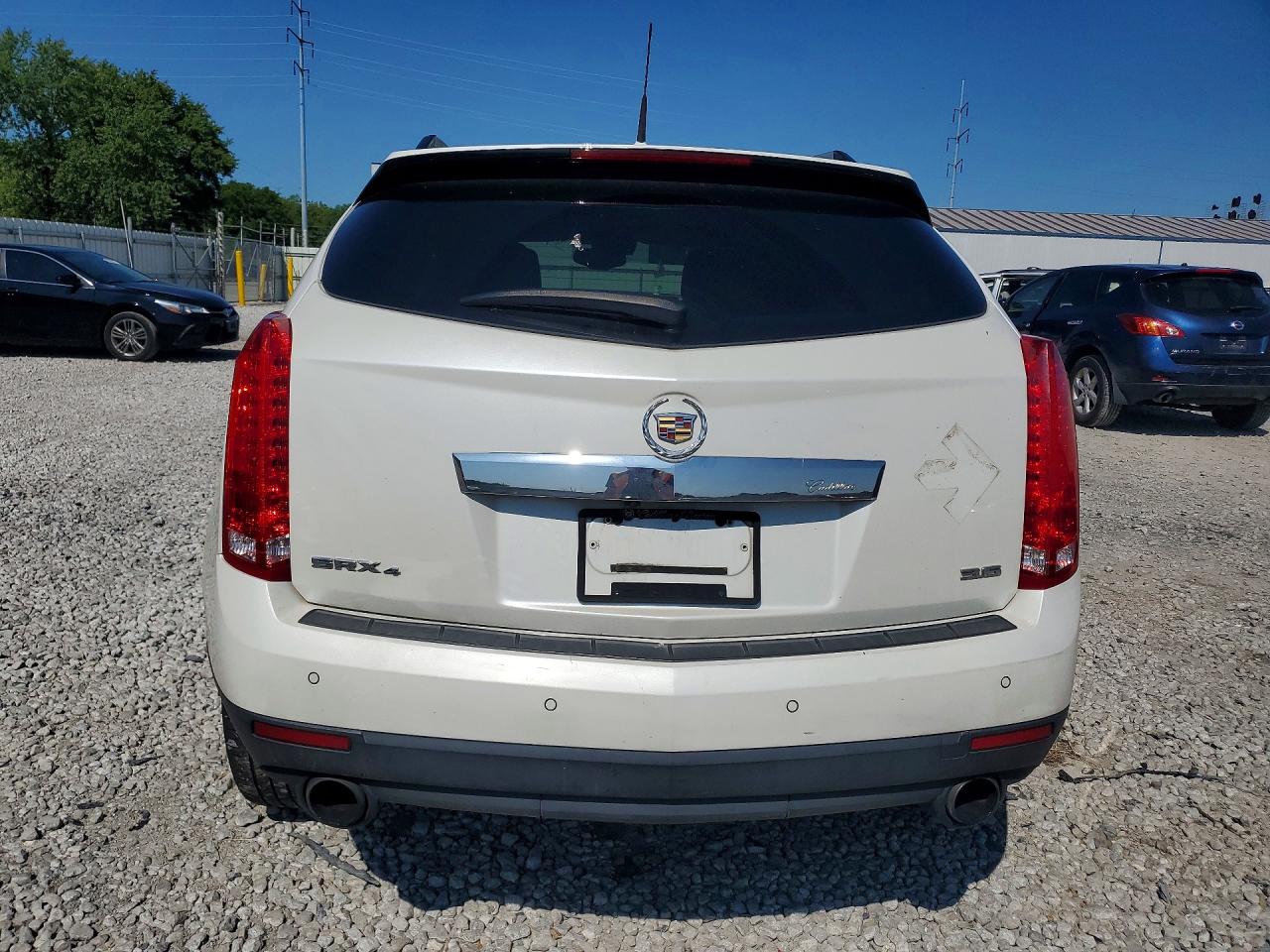 2013 Cadillac Srx Premium Collection White vin: 3GYFNJE34DS632335