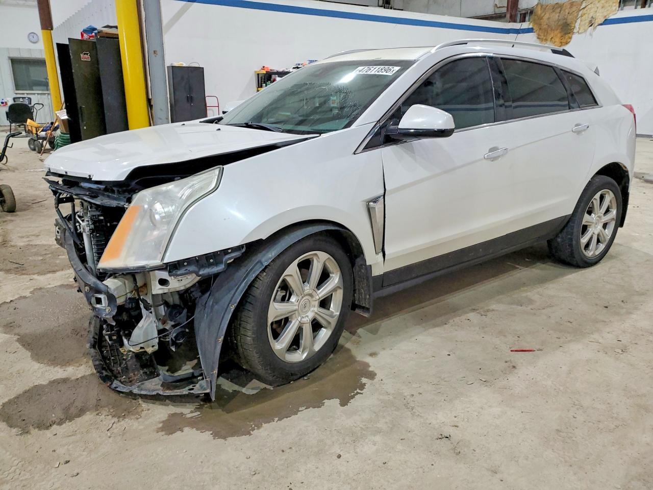 2013 Cadillac Srx Premium Collection White vin: 3GYFNJE35DS523320