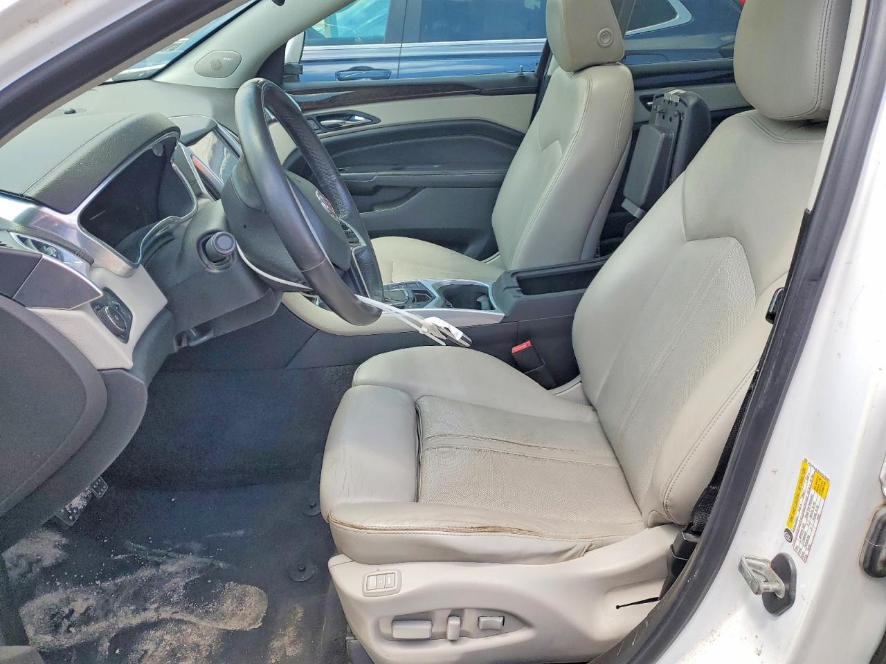 2013 Cadillac Srx Premium Collection White vin: 3GYFNJE35DS523320