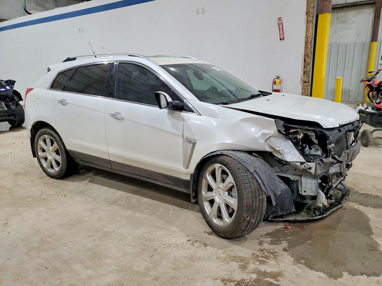 2013 Cadillac Srx Premium Collection White vin: 3GYFNJE35DS523320
