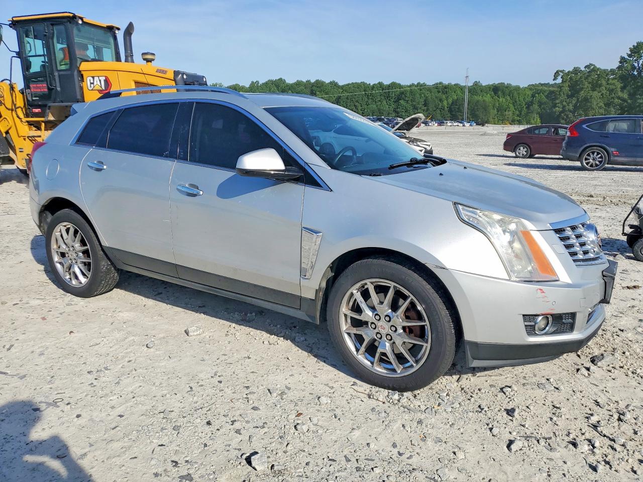 2013 Cadillac Srx Premium Collection Gray vin: 3GYFNJE35DS527044