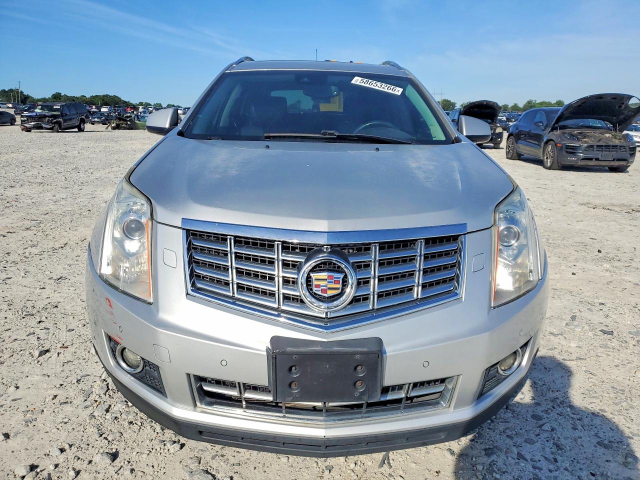 2013 Cadillac Srx Premium Collection Gray vin: 3GYFNJE35DS527044