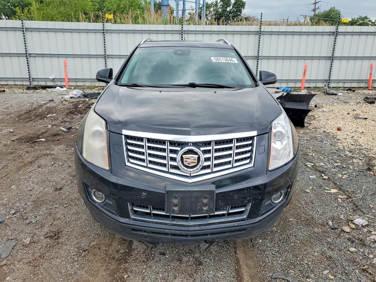 2013 Cadillac Srx Premium Collection Black vin: 3GYFNJE35DS655607