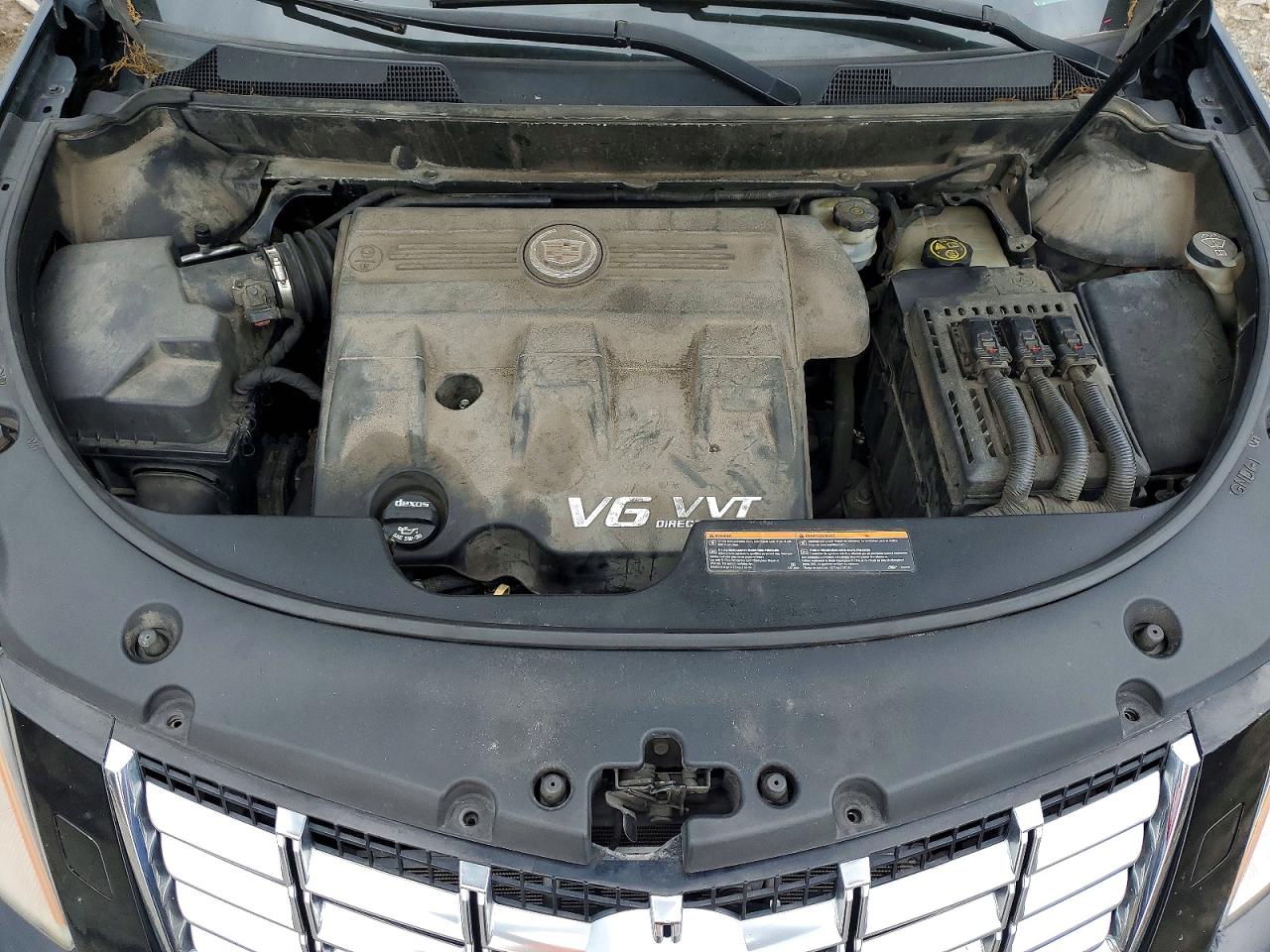 2013 Cadillac Srx Premium Collection Black vin: 3GYFNJE35DS655607