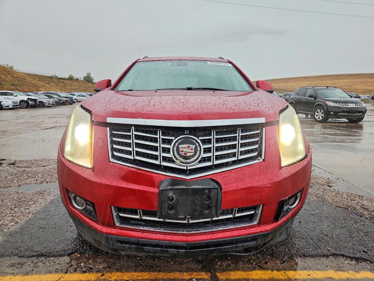 2013 Cadillac Srx Premium Collection Red vin: 3GYFNJE36DS561090