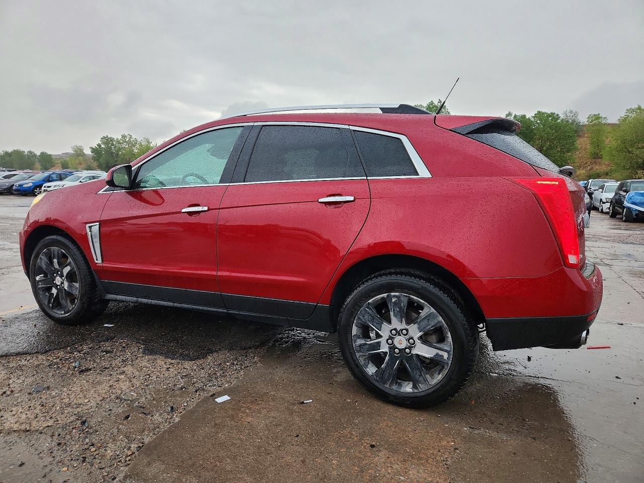 2013 Cadillac Srx Premium Collection Red vin: 3GYFNJE36DS561090